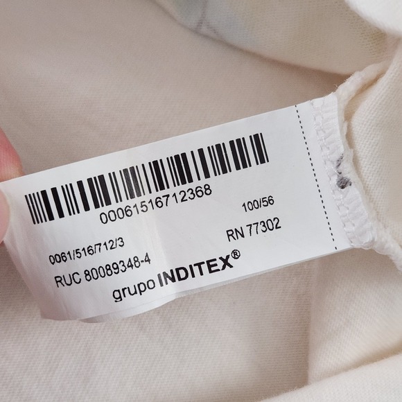 Kids Zara Disney Minnie Mouse T Shirt Size 3 Years Cream Pastel Graphic Tee - Picture 6 of 9